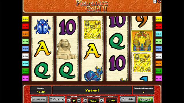 Pharaoh's Gold II 5